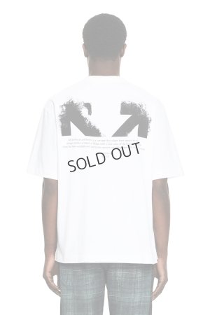 画像1: {SOLD}Off-white オフホワイト Half Arrow Skate T-shirt{44MAA120S26J008100-BFS}