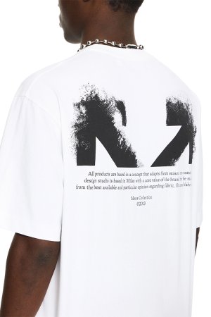 画像3: Off-white オフホワイト Half Arrow Skate T-shirt{44MAA120S26J008100-BFS}