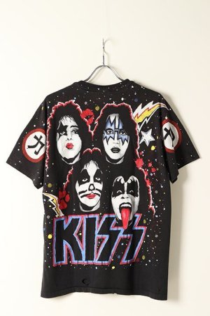 画像5: Vintage KISS 1992 AOP MEMBER FACE TEE HANES{-BAA}