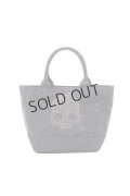 {SOLD}HYDROGEN ハイドロゲン SKULL STUDS MINI TOTE BAG{482-10080013-145-AIA}