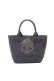 画像1: {SOLD}HYDROGEN ハイドロゲン SKULL STUDS MINI TOTE BAG{482-10080013-145-AIA} (1)