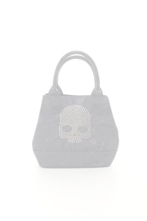 画像4:   HYDROGEN ハイドロゲン SKULL STUDS MINI TOTE BAG{482-10080013-145-AIA}