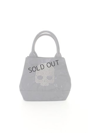 画像4: {SOLD}HYDROGEN ハイドロゲン SKULL STUDS MINI TOTE BAG{482-10080013-145-AIA}