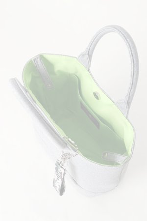 画像5:   HYDROGEN ハイドロゲン CHARM SKULL MINI TOTE BAG{482-20080018-130-BJS}