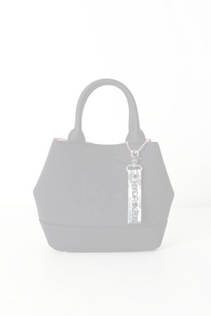 画像1:   HYDROGEN ハイドロゲン CHARM SKULL MINI TOTE BAG{482-20080018-150-BJS}