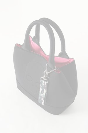画像3:   HYDROGEN ハイドロゲン CHARM SKULL MINI TOTE BAG{482-20080018-150-BJS}