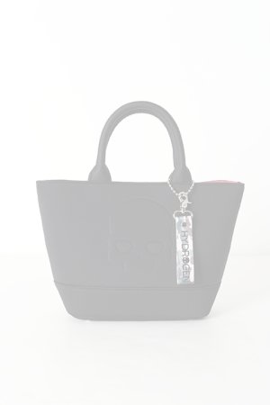 画像4:   HYDROGEN ハイドロゲン CHARM SKULL MINI TOTE BAG{482-20080018-150-BJS}