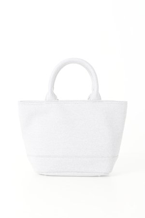 画像2:   HYDROGEN ハイドロゲン CHARM SKULL MINI TOTE BAG{482-20080019-130-BJS}