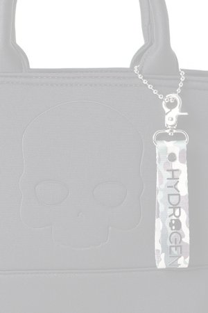 画像4:   HYDROGEN ハイドロゲン CHARM SKULL MINI TOTE BAG{482-20080019-150-BJS}