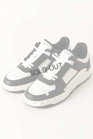 画像1: {SOLD}Valentino ヴァレンティノ フリードット カーフスキン ロートップスニーカー{-BDS}