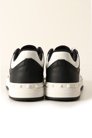 画像3: 【 30%OFF セール132,000円→92,400円】 Valentino ヴァレンティノ フリードット カーフスキン ロートップスニーカー{-BDS}