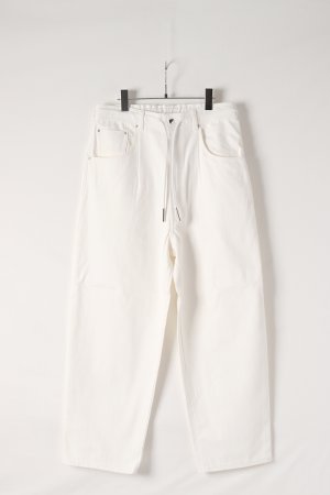 画像2: onegravity ワングラビティ ワイドテーパード デニムパンツ{51-234-07-020078-BEA}