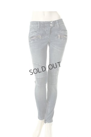 画像1: {SOLD}BALMAIN バルマン BFR PANTS BIKER DENIM{515561171N-3180-AES}