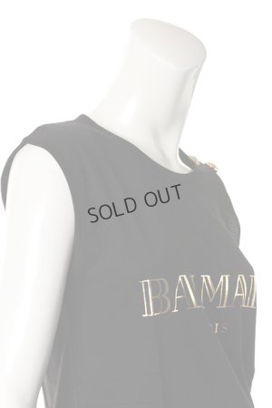 画像5: {SOLD}BALMAIN バルマン BFR C&S PRINTED LOGO TEE{518599326I-5100-AES}