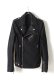 画像1: BALMAIN バルマン BHR BLOUSON BIKER{51T245C710W-176-AES} (1)