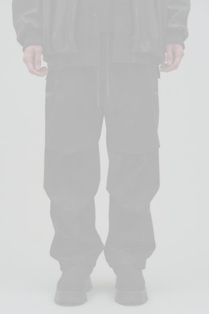 画像3:  {SOLD} onegravity ワングラビティ フロッキー ニータックオーバーパンツ{52-234-07-090008-419BLK-BEA}