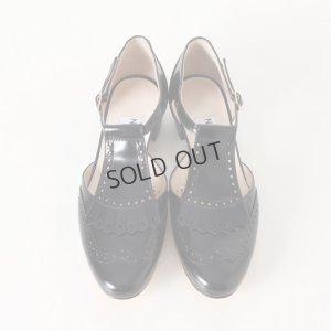 画像3: {SOLD}NEBULONI E. ネブローニ ウイングチップ ストラップシューズ{5850/DIDO-JAZZ NERO-BJS}