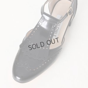 画像7: {SOLD}NEBULONI E. ネブローニ ウイングチップ ストラップシューズ{5850/DIDO-JAZZ NERO-BJS}