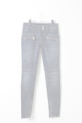   BALMAIN バルマン BF1 DENIM BIKER BLUE{610556264N-3180-AHA}