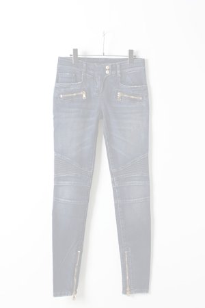 画像1:   BALMAIN バルマン BF1 DENIM BIKER BLUE{610556264N-3180-AHA}