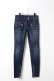 画像1: {SOLD}BALMAIN バルマン BF1 DENIM BIKER BLUE{610556264N-3180-AHA} (1)