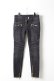 画像1: {SOLD}BALMAIN バルマン BF1 DENIM BIKER BLACK{610556265N-4800-AHA} (1)