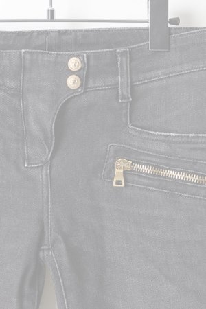 画像3:   BALMAIN バルマン BF1 DENIM BIKER BLACK{610556265N-4800-AHA}