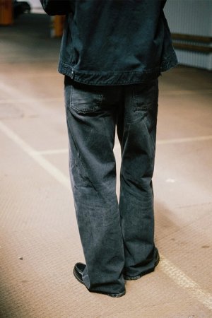 画像3: Nudie Jeans ヌーディージーンズ Loud Larry Black Storm{114938030-BFS}{E-}