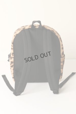 画像3: {SOLD}SAINT LAURENT PARIS サンローランパリ ヌックス バックパック（リブ編みレオパードプリント ベルベット）{-BBA}