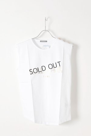 画像1: {SOLD}BALMAIN バルマン BF1 T-SHIRT LOGO BALMAIN{628187326I-0001-AIS}