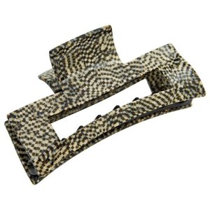 画像1: France Luxe フランス ラックス ラージ カットアウト レクタングル ジョー （オペラシルバー）{-BFS}