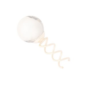画像1:   France Luxe フランス ラックス メタル ボール スパイラル スクリューピン{639709607434-BBS}