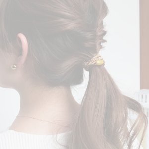 画像2: France Luxe フランス ラックス ポニーテール チューブ 15P（キャメルバック）{639709625421-BFS}