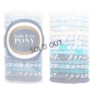 画像1: France Luxe フランス ラックス ポニーテール チューブ 15P（コースタル）{639709625643-BEA}