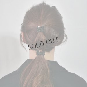 画像2: France Luxe フランス ラックス ポニーテール チューブ 8P（ブラック/ローズゴールド）{639709636205-BEA}