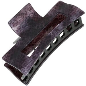 画像1: France Luxe フランス ラックス ラージ カットアウト レクタングル ジョー (アズテックブラック){639709666721-BEA}