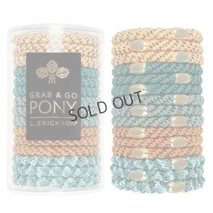 画像1: France Luxe フランス ラックス ポニーテール チューブ 15P（サドル/ゴールド）{639709691532-BEA}