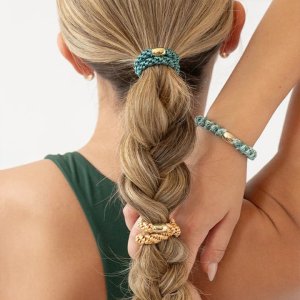 画像2: France Luxe フランス ラックス ポニーテール チューブ 15P（サドル/ゴールド）{639709691532-BEA}