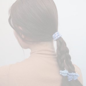 画像4:  {SOLD} France Luxe フランス ラックス ポニーテール チューブ 15P（ウィステリア/ゴールド）{639709691556-BEA}