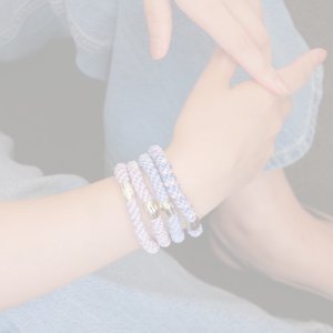 画像6:  {SOLD} France Luxe フランス ラックス ポニーテール チューブ 15P（ウィステリア/ゴールド）{639709691556-BEA}