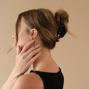 画像2: France Luxe フランス ラックス  《日本限定》 クワイエット グロー クリップ（ブラック）{-BFS}