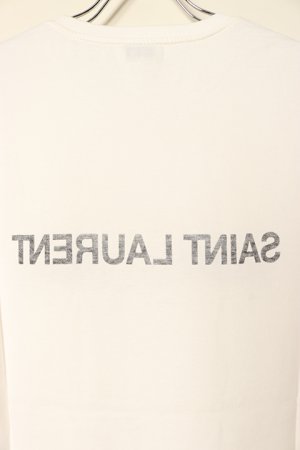 画像6: 【 30%OFF セール95,000円→66,501円】 SAINT LAURENT PARIS サンローランパリ ROUND NECK T-SHIRT{-BCA}