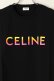 画像3: {SOLD}CELINE セリーヌ グラデーションCELINEプリント ルーズ Tシャツ{2X10B671Q.38NO-BBS} (3)