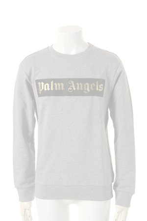 画像1:   Palm Angels パームエンジェルス LOGO CREWNECK SWEATSHIRT{PMS6BA001036006-0788-AFA}