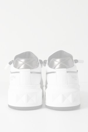 画像3:   Valentino ヴァレンティノ ワンスタッズ XL レザー ロートップスニーカー {-BES}  :6Y2S0G37WRI-6S0 