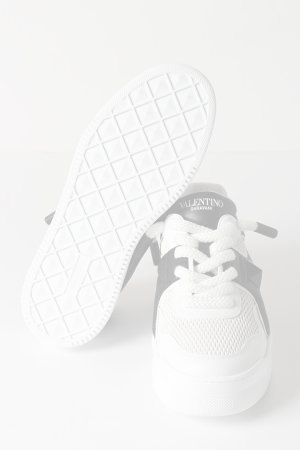 画像6:   Valentino ヴァレンティノ ワンスタッズ XL レザー ロートップスニーカー {-BES}  :6Y2S0G37WWA-A01 
