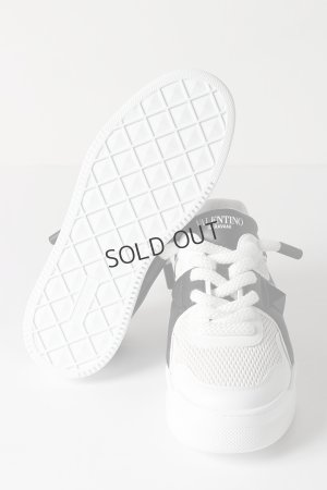 画像6: {SOLD}Valentino ヴァレンティノ ワンスタッズ XL レザー ロートップスニーカー{-BES}