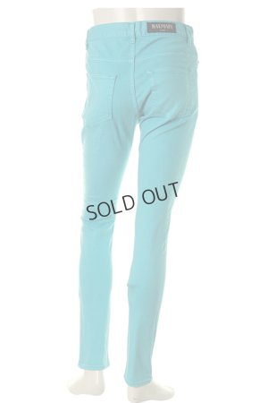 画像2: {SOLD}BALMAIN バルマン BHR PANTALON ZIPS FOURCHE BASSE{-AGS}