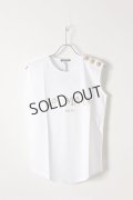 {SOLD}BALMAIN バルマン BF1 T-SHIRT LOGO BALMAIN{718387326I-0001-AIS}