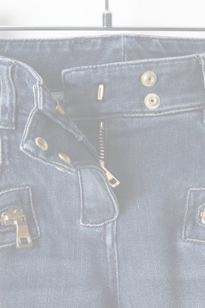 画像5:   BALMAIN バルマン BF1 DENIM BIKER BLUE{725998264N-3180-AIS}